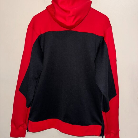 Nike NBA Atlanta Hawks Team Issue PE Therma Flex Showtime Red Hoodie Mens NEW - Picture 7 of 10